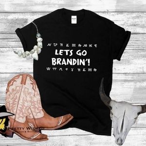 Let's Go Brandin Tee Black
